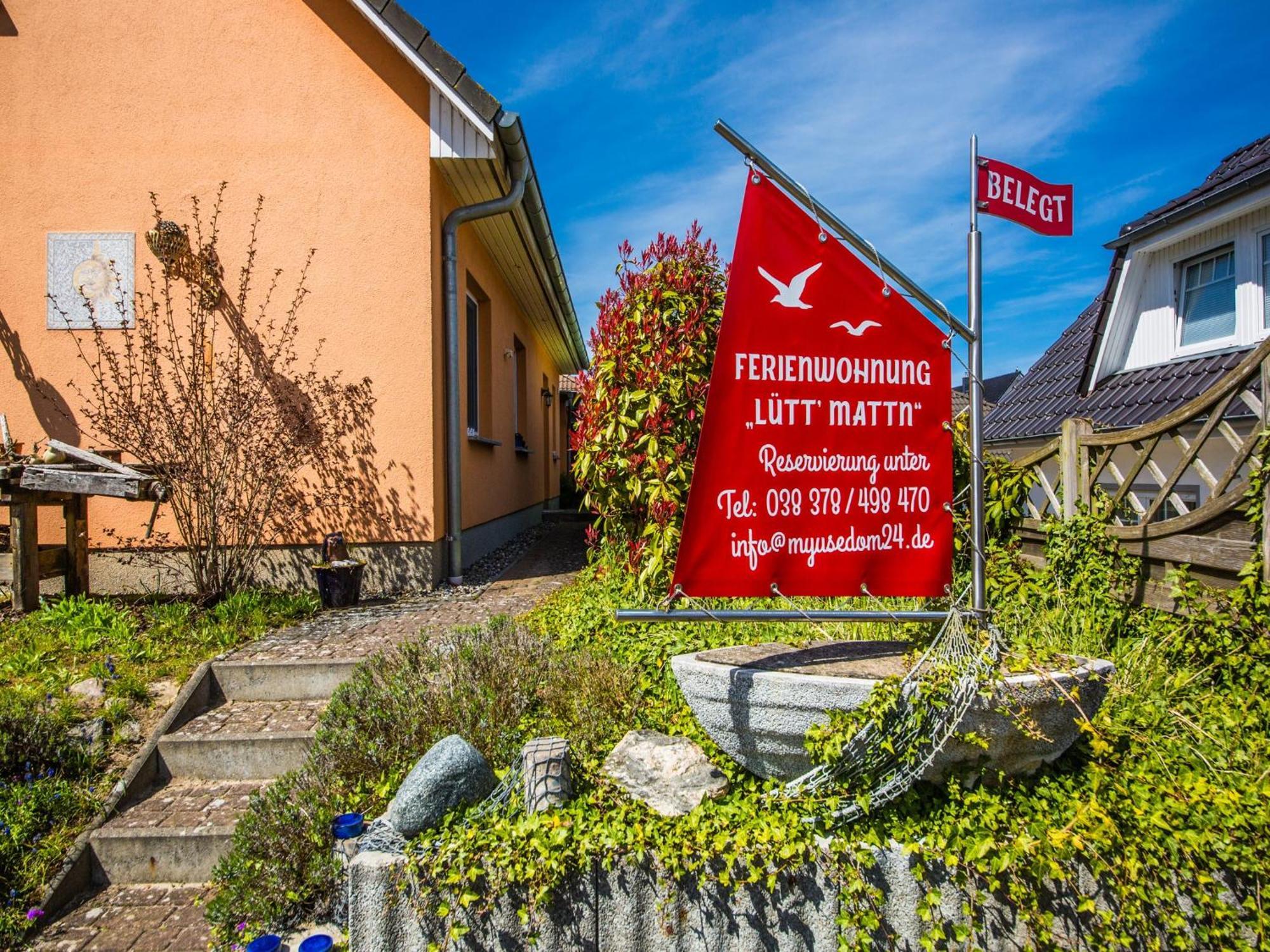 Ferienwohnung Luett-Matt'N -01 Heringsdorf  Exterior foto